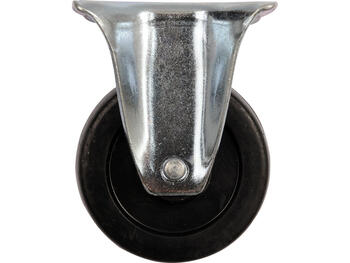 Vorel Fiksēts ritenis 87392, 50mm, 22mm, 65mm, 25mm, 6mm, 25kg, PP, POM, gultnis, bez bremzēm, -10 līdz +50 °C (87392)