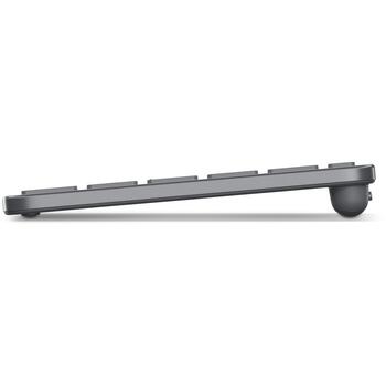 Lenovo Multi-Device клавиатура ZG38C05820, Лунный серый, Bluetooth, USB-C, Подключение до 3 устройств, 12 горячих клавиш (ZG38C05820)
