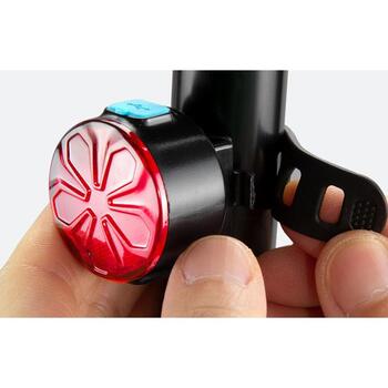 Superfire BTL05 велосипедный фонарь, 2,5 Вт, 23 г, Micro-USB 5 В 0,5 А, IP65, аккумулятор 250 мАч, 4 ч работы, эластичный ремень (BTL05)