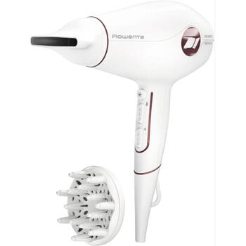 Rowenta CV6135 matu fēns, 1800 W, balts, 2 siltuma iestatījumi, 2 ātruma pakāpes, koncentrators, auksts gaiss (CV6135)