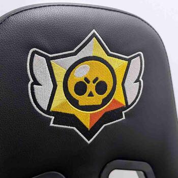 Subsonic Игровое кресло SA5609-BS1, 14.5кг, 53см, 49см, 123-133см, желтый, черный, регулируемая высота, поддержка головы (SA5609-BS1)
