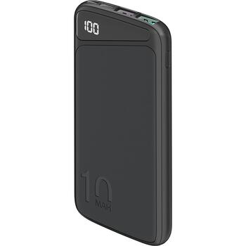 Goobay Аккумулятор 53936, 10000 mAh, 37 Wh, 3,7 В, 2x USB Type-A, 1x USB Type-C, Power Delivery, Quick Charge 3.0, Super Charge (53936)