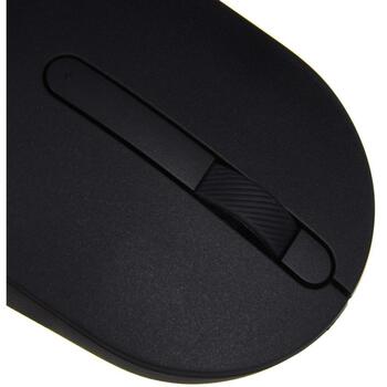 Dell Pro клавиатура и мышь KM5221W 580-AJRC, 2xAAA, 1xAA, 10м, 3 кнопки, 12 горячих клавиш, QWERTY, черный (580-AJRC)