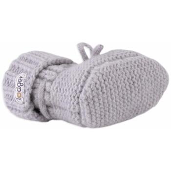 Lodger Slipper merino vilnas čībiņas SLM 552_0-6, 0-6M, 100% merino vilna, pelēka, unisex (SLM 552_0-6)