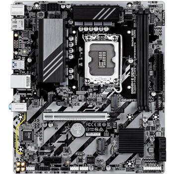 Gigabyte B860M E GEN5 mātesplate, LGA1851, DDR5, 4xSATA, atbalstītās saskarnes SATA, M.2, Gigabit Ethernet, 7.1 kanāli (B860M E GEN5)