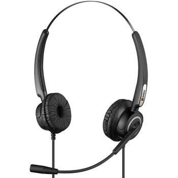 Sandberg Наушники 126-13, 2.1м, USB, 30мм, 20-7000Гц, 2.7мм микрофон, 50-16000Гц, -40дБ (126-13)