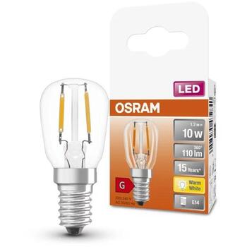 Osram Лампа T26 FIL 4058075432840, 1.3 W, 220-240 V, 110 lm, E14, 2700 K, 15000 h (4058075432840)