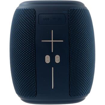 White Shark Беспроводная колонка GBT-888 DHAK BLUE, 5 W, 3.7 V, 30 - 18000 Hz, FM, Bluetooth, 10 m, 1200 mAh (GBT-888 DHAK BLUE)