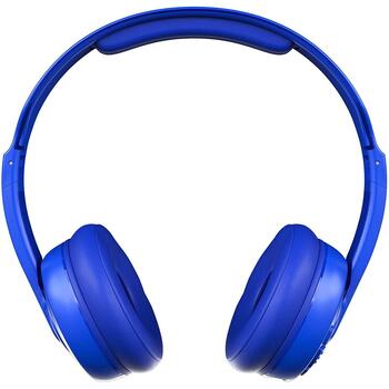 Skullcandy Наушники S5CSW-M712, 22ч, 30Ω, Bluetooth 5.0, Микрофон, Cobalt blue, Складные, 3.5mm кабель (S5CSW-M712)