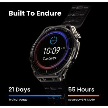 Amazfit умные часы Balance 3 W2677GL3N, 3.81см 1.5
