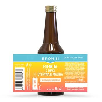 Browin Esence 404131, 40ml, 4L, citrona un aveņu garša, dabīgas aromatizētājas, liķieriem (404131)