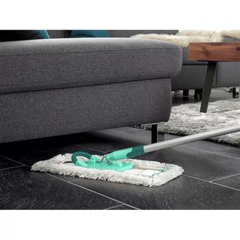Leifheit Profi XL micro duo 1055049, grīdas birste ar teleskopisku kātu, 42cm, 80-140cm, 360° rotējoša, MicroDuo (1055049)
