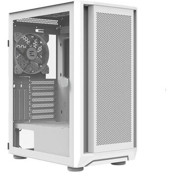 Zalman Корпус для компьютера i6 White, RGB вентилятор x4 T/G, 6.4кг, 23см, 47.5см, 42см, пластик, закаленное стекло, сталь (i6 White)