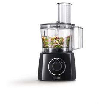 Bosch Кухонный комбайн MCM3201B, 800 W, 2,3 L, дробление льда, блендер, черный (MCM3201B)