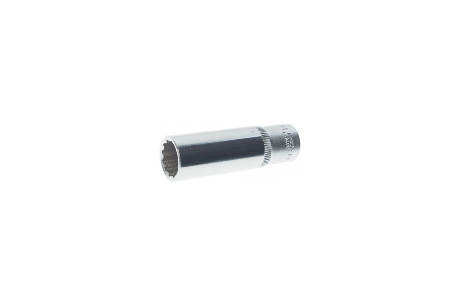 Rockforce Головка RF-807314M, 14мм, 3/8 дюйма, 63мм, CrV, глубокая, 12-гранная, квадрат с подпружиненным шариком (RF-807314M)