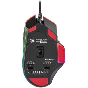 A4Tech Проводная игровая мышь Bloody W95MAX A4TMYS47257, 135mm, 210g, 10 кнопок, 1.8m, 100-12000 DPI, RGB подсветка (A4TMYS47257)