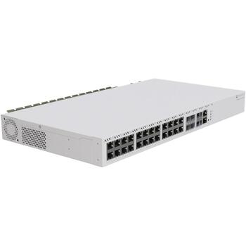 Mikrotik CRS326-4C+20G+2Q+RM, управляемый коммутатор, 20x 2.5G RJ-45, 4x COMBO, 4x SFP+, 2x 40G QSFP+, 32MB флеш-память (CRS326-4C+20G+2Q+RM)