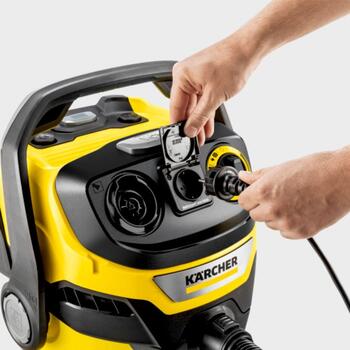 Karcher Пылесос для влажной и сухой уборки WD 5 Control P 25/5/22 1.628-317.0, 1200W, 25l, 5m кабель, 2.2m шланг, Bluetooth (1.628-317.0)