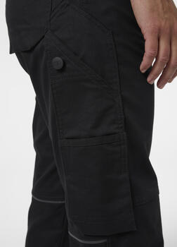 Helly Hansen darba bikses sievietēm Manchester Work Stretch 77529_990-C36, melnas, C36, 68% kokvilna, 32% poliesteris (77529_990-C36)