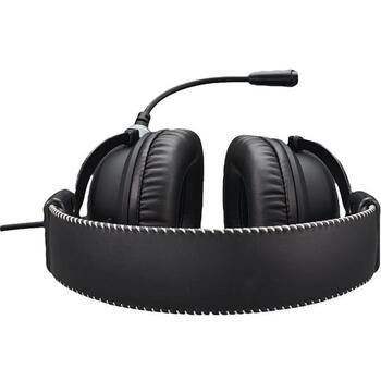 Acer Austiņas NHW200 GP.HDS11.02E, 3.5 mm, melnas, 22Ω, -42dB, 50mm, RGB gaismas, vadu savienojums (GP.HDS11.02E)