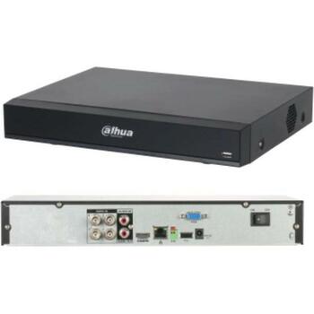 Dahua XVR7104H-4K-I3 цифровой видеорегистратор, 4 канала, 128 Мбит/с, 8 МП IP, H.265+, 1 HDMI, 2 USB, 1 RS-485 (XVR7104H-4K-I3)