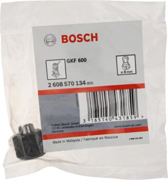 Canga 8 mm GKF 600 E, Malu frēzēm SPĪĻAPTVERE, 2608570134, BOSCH (2608570134)