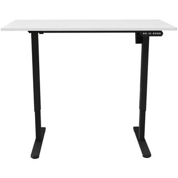 White Shark Игровой Стол AXIOM-W, 710–1160mm, 1200×600mm, 80kg, электрическая регулировка высоты, сталь/алюминий (AXIOM-W)