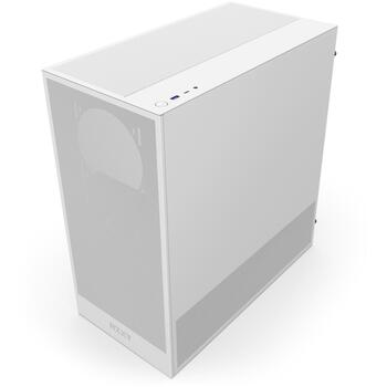 Nzxt Kaste H5 Flow CC-H52FW-01, 430mm, 225mm, 465mm, 1x120mm priekšējie ventilatori, 1x120mm aizmugurējie ventilatori (CC-H52FW-01)