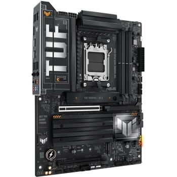 Asus Mātesplate TUFGAMINGX870-PLUSWIFI, AMD AM5, DDR5, 192 GB, 4 DIMM, 4 M.2, 2 SATA III, 7.1 audio, Wi-Fi 7, Bluetooth 5.4 (TUFGAMINGX870-PLUSWIFI)
