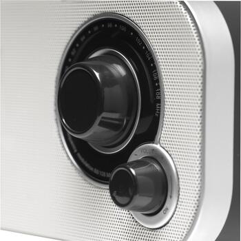 Denver TR-51 White 111101000680, FM портативное радио, 0.7кг, 13.8x9.6x8.1см, 230V или батареи, аналоговая настройка (111101000680)