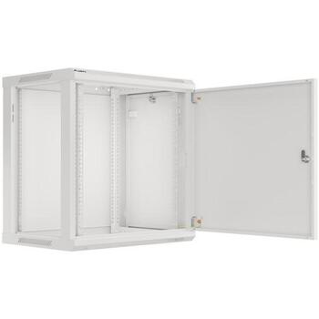 Lanberg серверный шкаф WF01-6412-00S, 60 см, 45 см, 12U, IP20, металл, замок, для самостоятельной сборки (WF01-6412-00S)