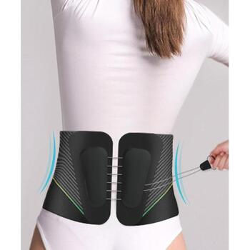 Homedics Поддержка поясницы ER-BW100, 28см, черный, автоматически регулируемый, легкая ткань, включает удлиняющий ремень (ER-BW100)