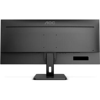 Aoc монитор U34E2M, 3440 x 1440, 100 Гц, 2 x HDMI, 1 x DP, VA, 21:9, 4 мс, 300 нит, 4000:1, 16,7 млн цветов, VESA 100 x 100 (U34E2M)