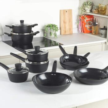Russell Hobbs Кастрюля RH03265EU7, 24см, алюминий, стеклянная крышка, электрическая, газовая, стеклокерамика, индукция (RH03265EU7)