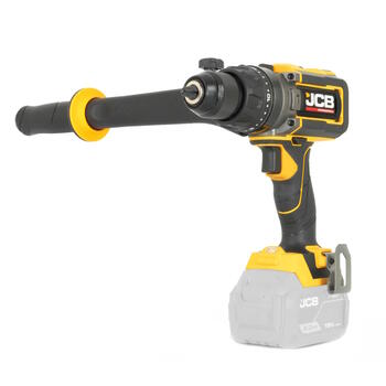 JCB JCB-18PKIT-3 Professional 18V instrumentu komplekts urbjmašīna-skrūvgriezis 160Nm trieciena skrūvgriezis 230Nm 2x5.0Ah akumulatori 4.5A lādētājs (JCB-18PKIT-3)