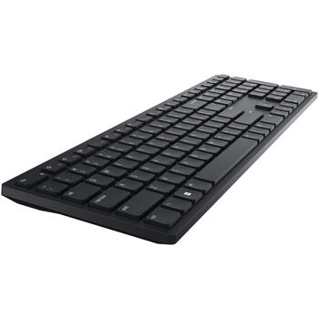 Dell klaviatūra KB500 580-AKOO, bezvadu, melna, 2.4 GHz, 12 programmējamas taustiņi, QWERTY US (580-AKOO)