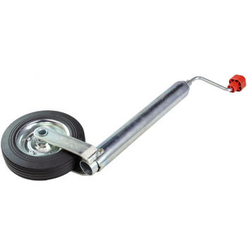 Piekabes atbalsts ar riteni STUETZRAD Compact 150kg 200x50mm; 1222434 AL-KO (1222434)