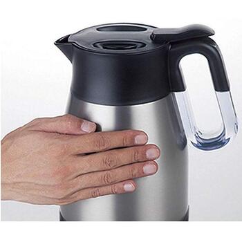 Gastroback Чайник 42426, 2200 W, 1,7 L, 16 A, 220-240 V, 50/60 Hz, Нержавеющая сталь, LCD, Без провода, 240 мин (42426)