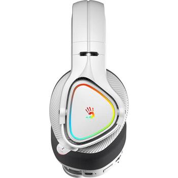 A4Tech Наушники A4Tech Bloody MR710 A4TSLU47752, 1200 мАч, 65ч, 20Гц-20кГц, 50мм, 16Ω, Bluetooth 5.3, USB-C (A4TSLU47752)