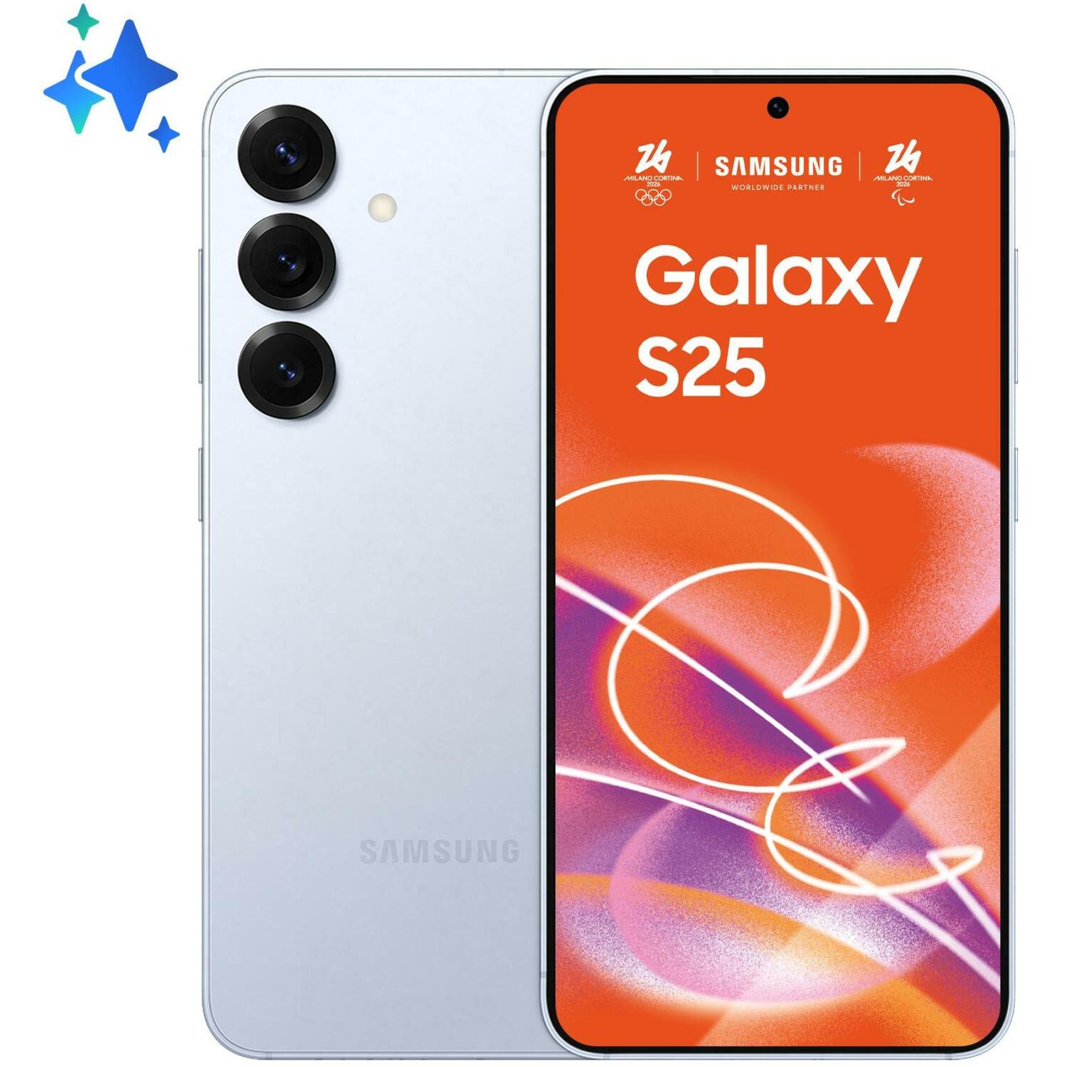 Samsung Galaxy S25 SM-S931BLBHEUE, 15.8см, 512ГБ, 12ГБ ОЗУ, 50МП, IP68, 4000мАч, 5G, Bluetooth 5.4, USB Type-C (SM-S931BLBHEUE)