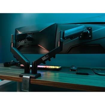Tracer monitors ar divām Armflex stiprinājumiem TRAUCH47660, 90.9mm, 340mm, 57cm, 18kg, melns, VESA 100x100mm, 90-45° slīpums (TRAUCH47660)