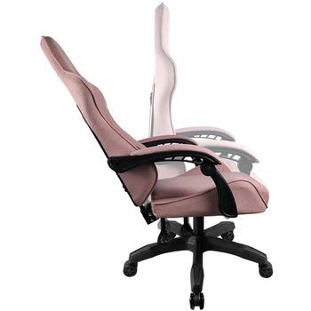 Subsonic Gem игровое кресло SA5685-1, розовое, синтетическая кожа, 3 класс, металлическое основание, 5 колес, регулировка высоты (SA5685-1)