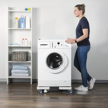 Xavax Транспортные ролики 00110233, 50–70 x 50–70 x 11 см, металл, белый, 150 кг, противоскользящая поверхность (00110233)