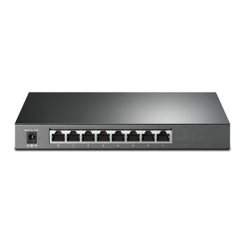 TP-LINK JetStream TL-SG2008P коммутатор, 8x Gigabit, 4x PoE+, 62W, L2+, Omada (TL-SG2008P)