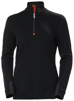 Helly Hansen Термобелье рубашка Lifa Merino Half Zip 75210_990-L, 215 г/м², 57% мериносовой шерсти, YKK молния (75210_990-L)