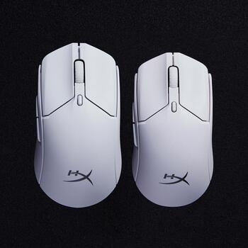 HyperX bezvadu spēļu pele Pulsefire Haste 2 Mini 7D389AA, 26000 DPI, 650 ips, 1000 Hz, 6 pogas, 100 milj. klikšķu, 100 h, LiPo (7D389AA)