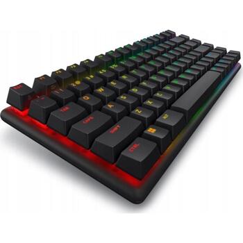 Dell Беспроводная игровая клавиатура 545-BBFQ, 12.7cm, 31.24cm, 4.06cm, Черная, Механическая, Подсветка, 2.4GHz, USB-C (545-BBFQ)
