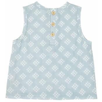 Lodger Tank Topper Tribe Muslin детский топ без рукавов TP 105_74, размер 74, 100% хлопок, синий, Oeko-Tex (TP 105_74)