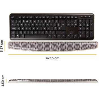 KEYBOARD ACC WRIST SUPPORT/CHEVRON 9653601 FELLOWES (9653601)