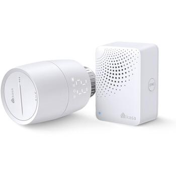 Tp-Link viedā radiatora termostats KE100KIT, precīza temperatūras kontrole, plānošana, balss kontrole, aizsardzība pret sals (KE100KIT)
